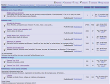 Tablet Screenshot of forum.nolwenn.org